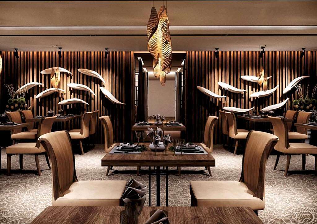 Doubletree By Hilton Almaty Hotel Restaurante foto